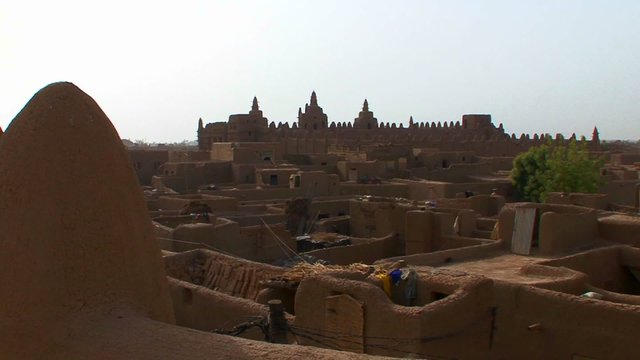 The famous mosque at Djenne, Mali.
