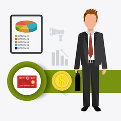 Business, money  and human resources