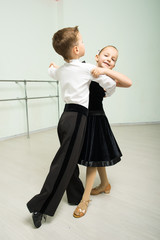 Dancing, ballroom dancing, dance studio, children
