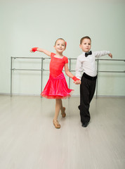 Dancing, ballroom dancing, dance studio, children