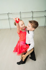 Dancing, ballroom dancing, dance studio, children