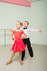 Dancing, ballroom dancing, dance studio, children