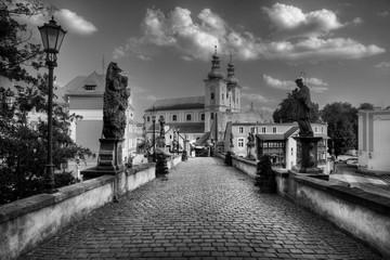 St. John Bridge in Klodzko. One of the most important monuments of the Lower Silesia