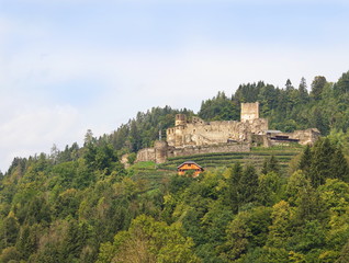 Obraz premium Burgruine Glanegg / Kärnten / Österreich