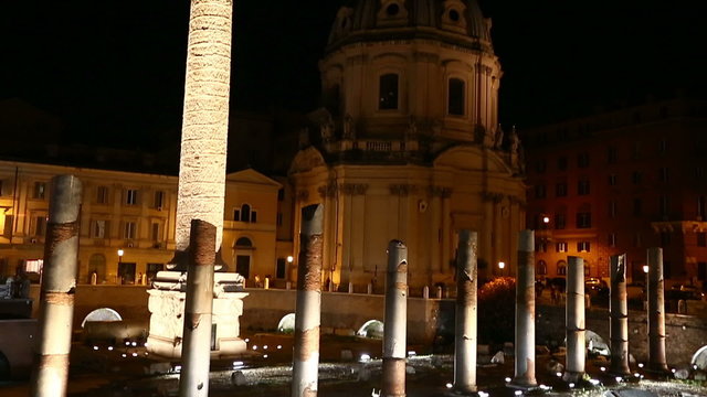 Trajan Forum at Rome Lazio Italy