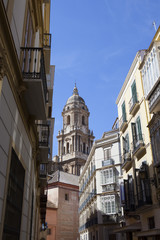 From old town streets, Malaga