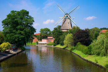 Windmühle von Hinte/Deutschland