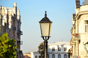Fototapeta na wymiar Classic street lantern