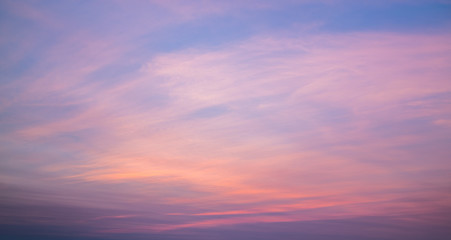Naklejka na ściany i meble Colorful Sky at Sunset