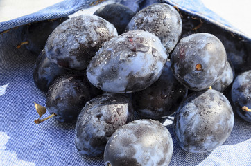 homemade plum preserves