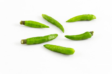 Green chillies