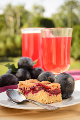 homemade plum preserves