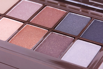 Professional make-up eyeshadows set