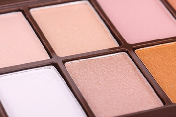 Professional make-up eyeshadows set