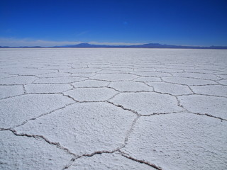 Fototapeta na wymiar Salar d'Uyuni. Bolivie