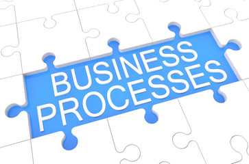 Fototapeta premium Business Processes
