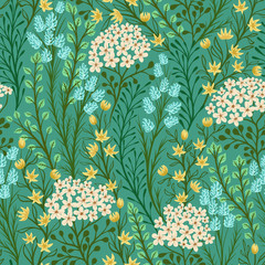 Floral seamless pattern - 91705371