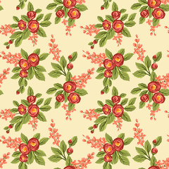 Floral seamless pattern