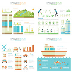 Eco Infographic 4 in 1