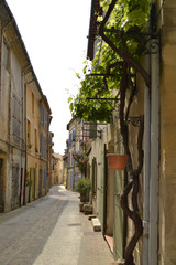 Straße in der Provence