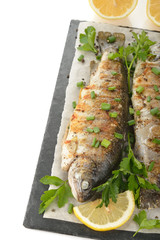 Grilled trout