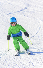 Ski-Nachwuchs in Aktion
