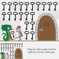 Little knight puzzle