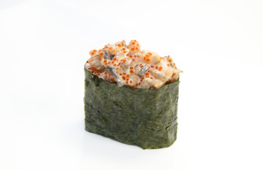 delicious seafood sushi at a Japanese restaurant