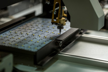 Precise machine for manufacturing LED panels