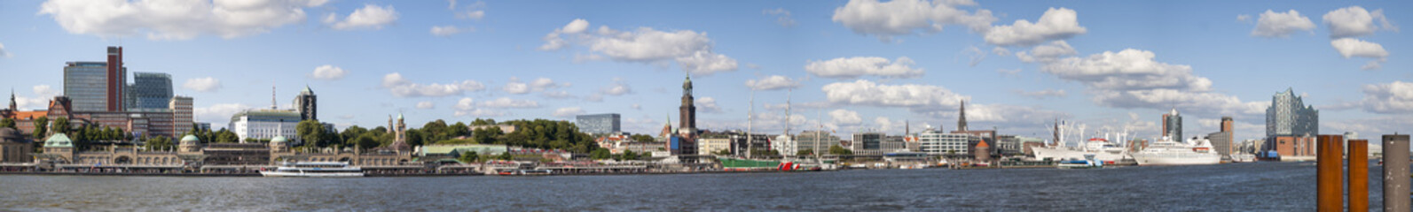 Panorama Hamburg Hafen