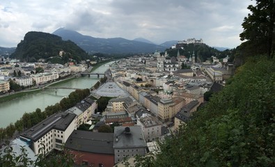 Obraz premium Salzburg Panorama