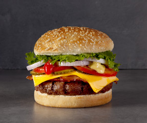 The perfect hamburger
