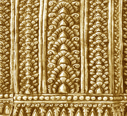 metal gold pattern Crafts wall