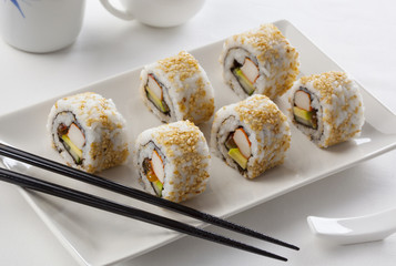 Californian sushi rolls