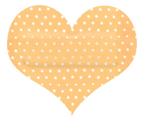 pansement sparadrap forme coeur