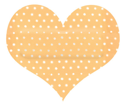 pansement sparadrap forme coeur