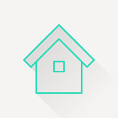 Fototapeta premium icon of house