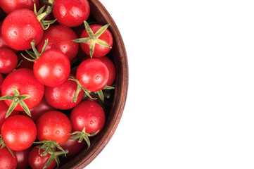 Cherry tomatoes in a bowl