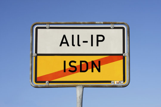 Schild ISDN All-IP 