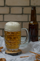 Beer and pretzels 