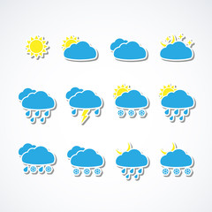 Weather icons