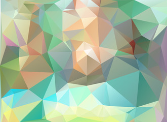 low poly pastel background