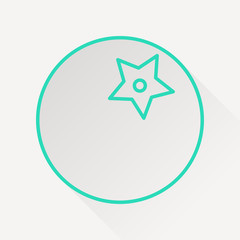 Vector tomato icon.