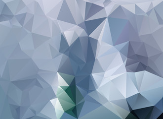 low poly white and gray background