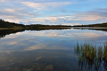 Denali Mountain and Reflection Pond