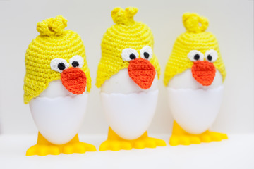 funny breakfast-eggs - lustige Früchstückseier