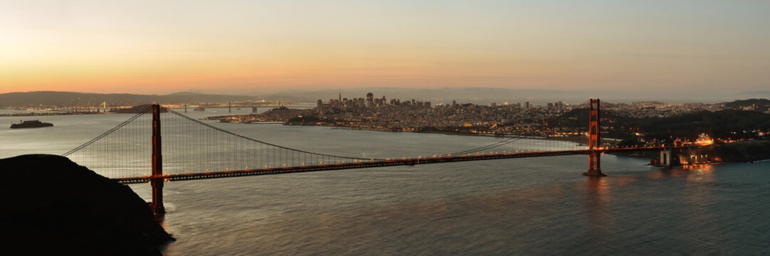 Golden Gate Bridge Sunrise