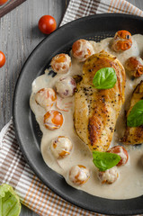 Grilled chicken breast