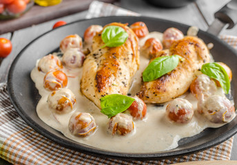 Grilled chicken breast