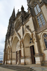 Fototapeta na wymiar Notre Dame de Montligeon Basilica in La Chapelle Montligeon